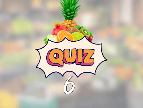 Le vocabulaire des fruits