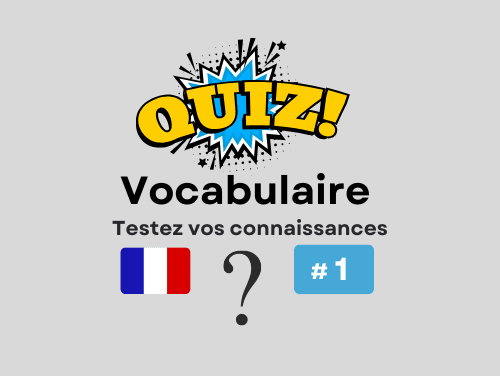Exercices A1 en Français avec Quiz