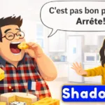 Apprendre le français facile avec la méthode shadowing un couple au supermarché (niveau A1 A2)
