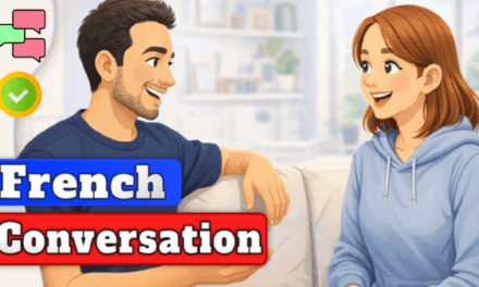 Dialogue facile en français A1–A2 : Une matinée au marché