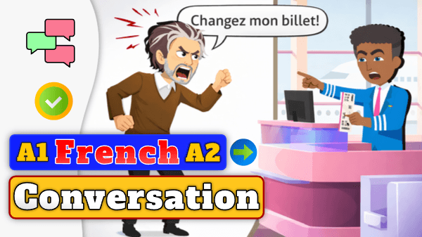 Easy French Conversation A1–A2