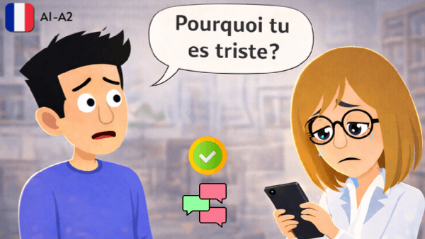 Pratiquer la conversation avec le shadowing : Apprendre le français aux niveaux A1 et A2