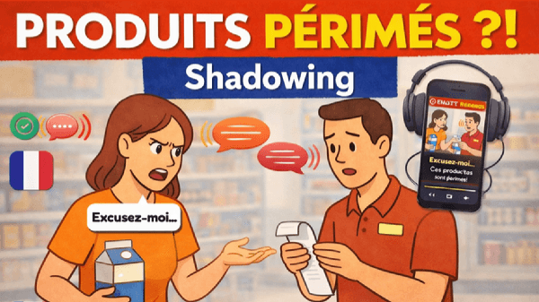 Dialogues du quotidien en français avec la méthode du shadowing