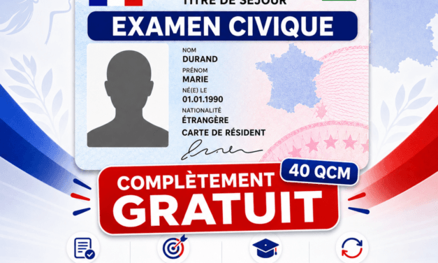 Examen Civique 2026 Gratuit