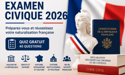 Quiz gratuit pour réussir l’examen civique 2026