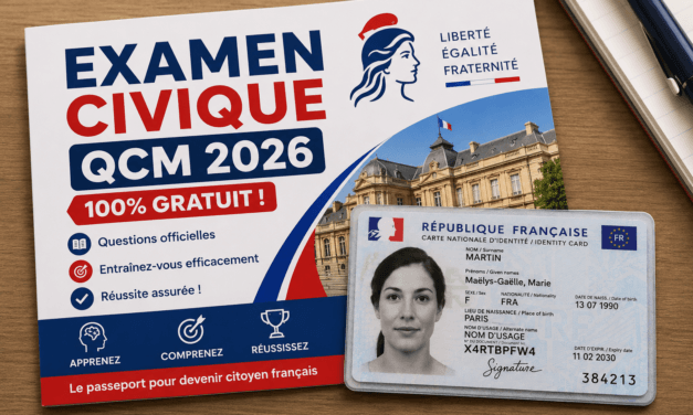 Examen civique 2026 : nouveau quiz gratuit avec correction